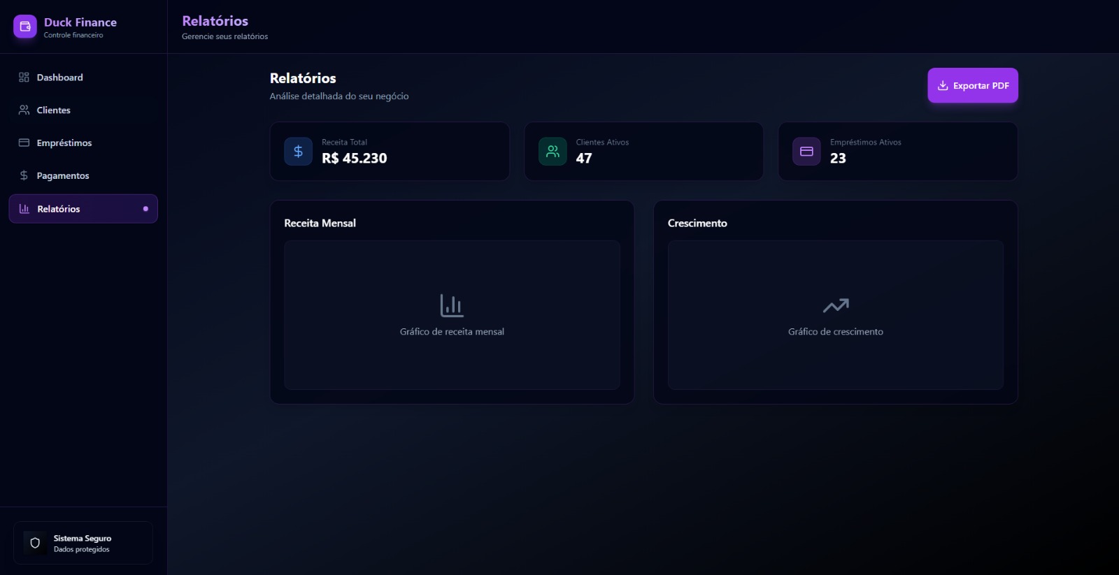 DuckFinance - Tela 5